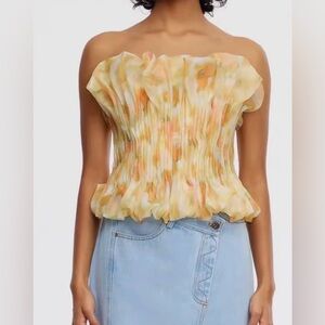 Floral Corset Top – Size S/M 🌸
